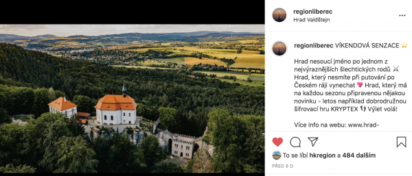 Ukázka facebook